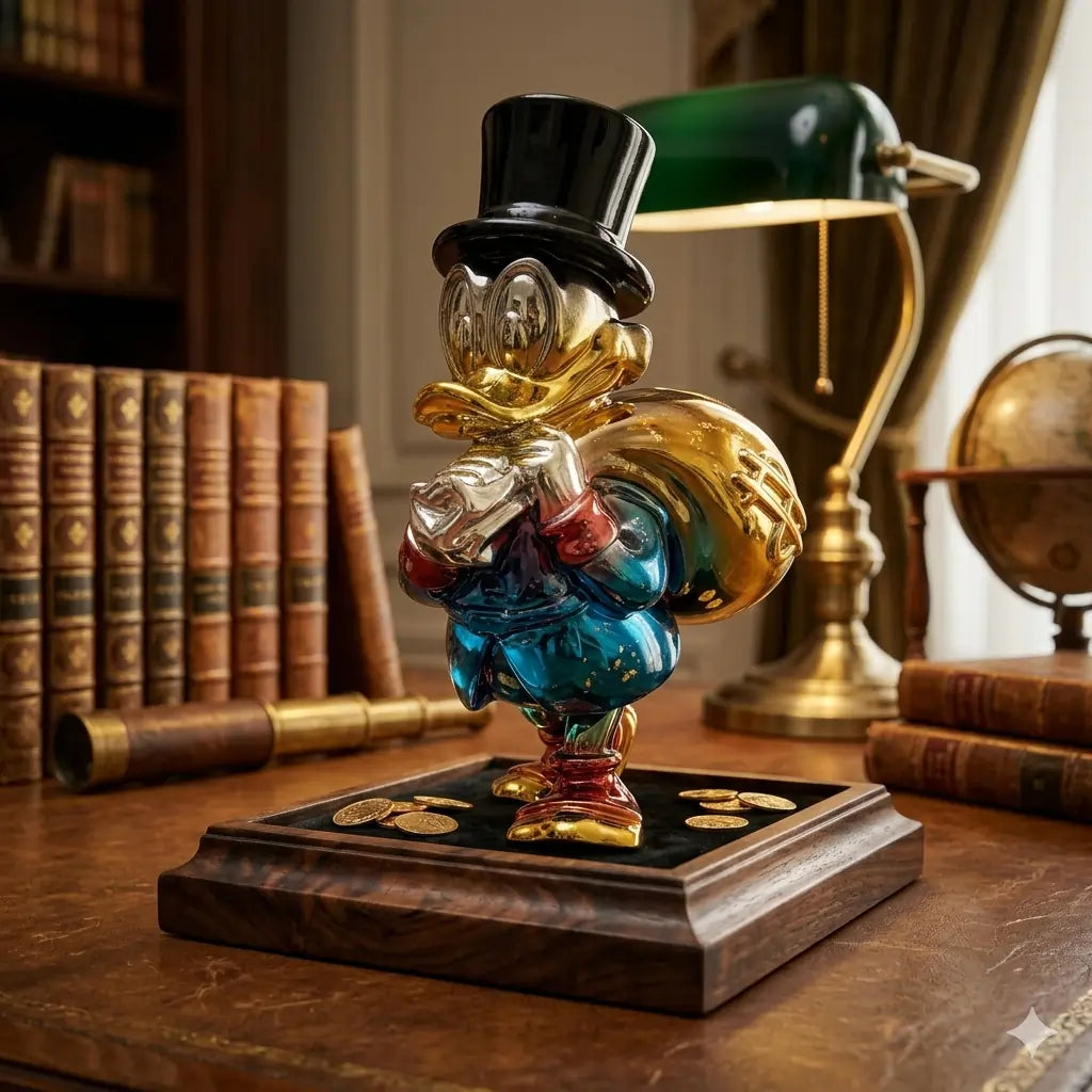 Millionaire Duck – Luxury Money Bag Showpiece