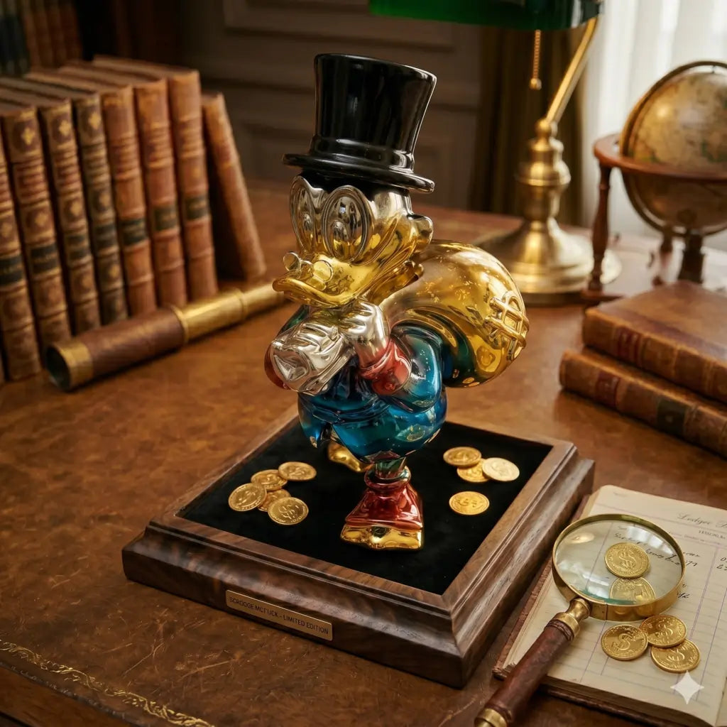 Millionaire Duck – Luxury Money Bag Showpiece