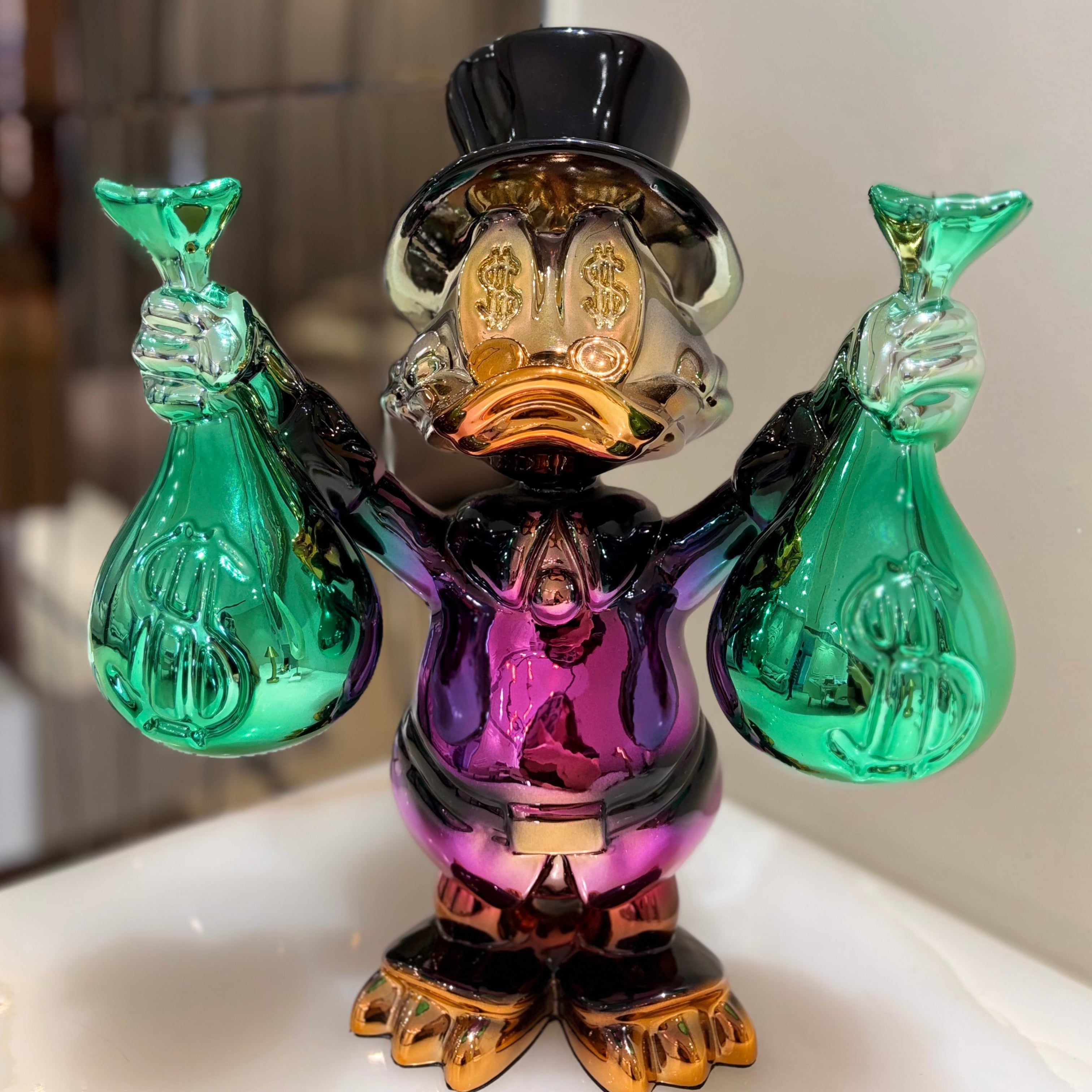 The Double Millionaire Duck – Luxury Wealth Showpiece