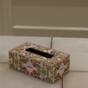 Birds Land Paradise Tissue Box